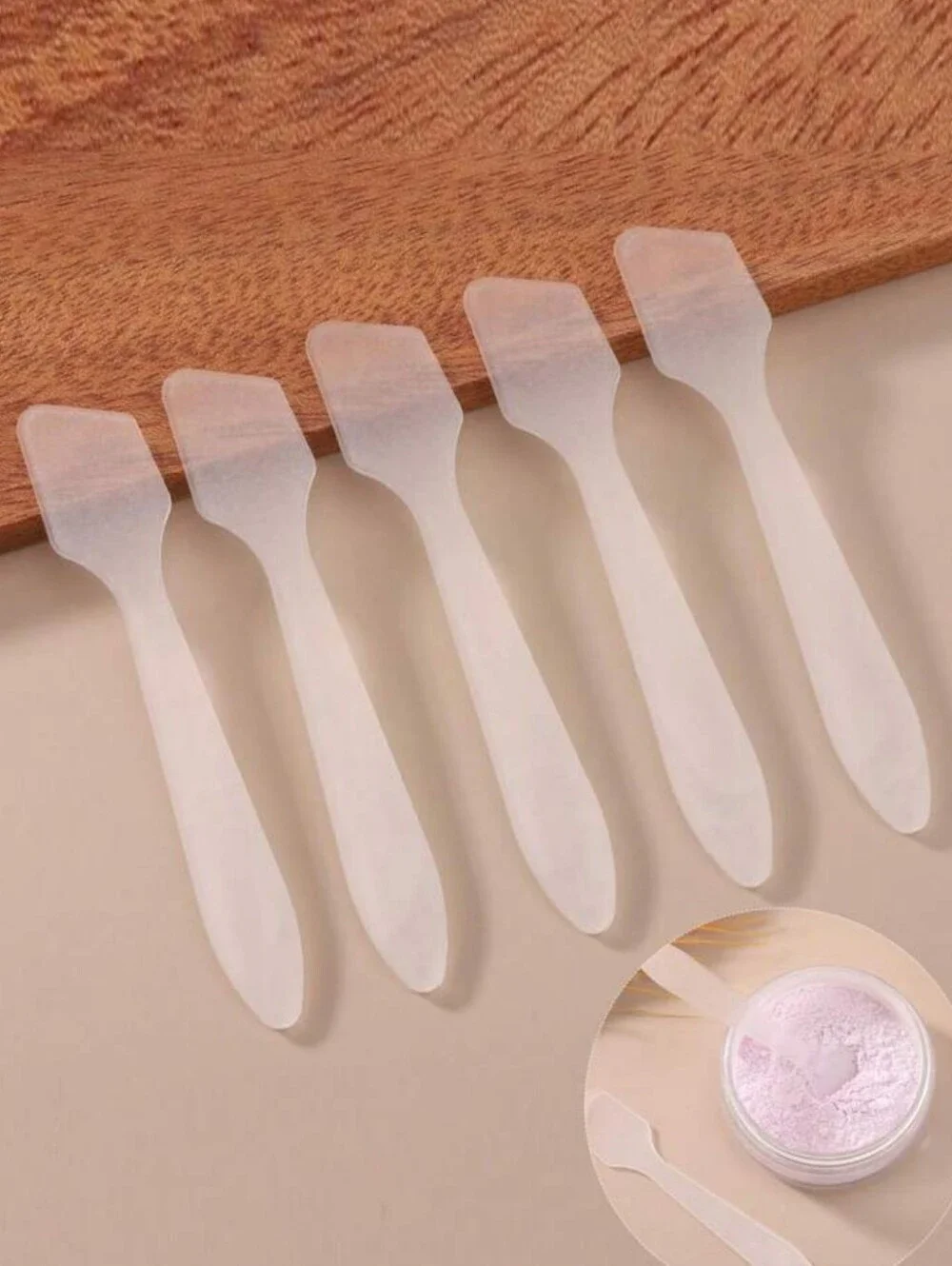 5 Cosmetic Spatulas - Multi Pack